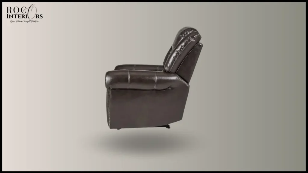 Homelegance's Center Hill best sofa for back pain back view