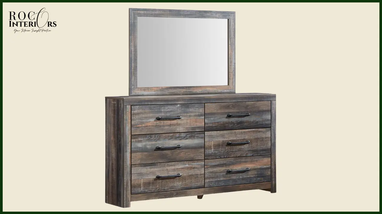 affordable Drystan Dresser and Mirror 