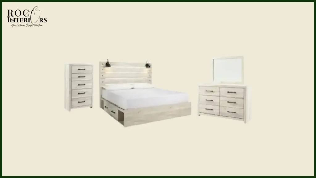 Drystan Panel Bed with 2 Drawers