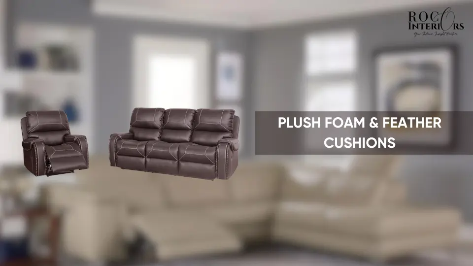 Plush Foam & Feather Cushions in best Therapy Couch