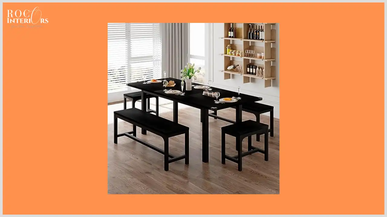 Feonase Extendable Dining Table Set