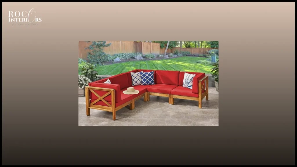 Luthersville 4 Piece Outdoor sofas front view
