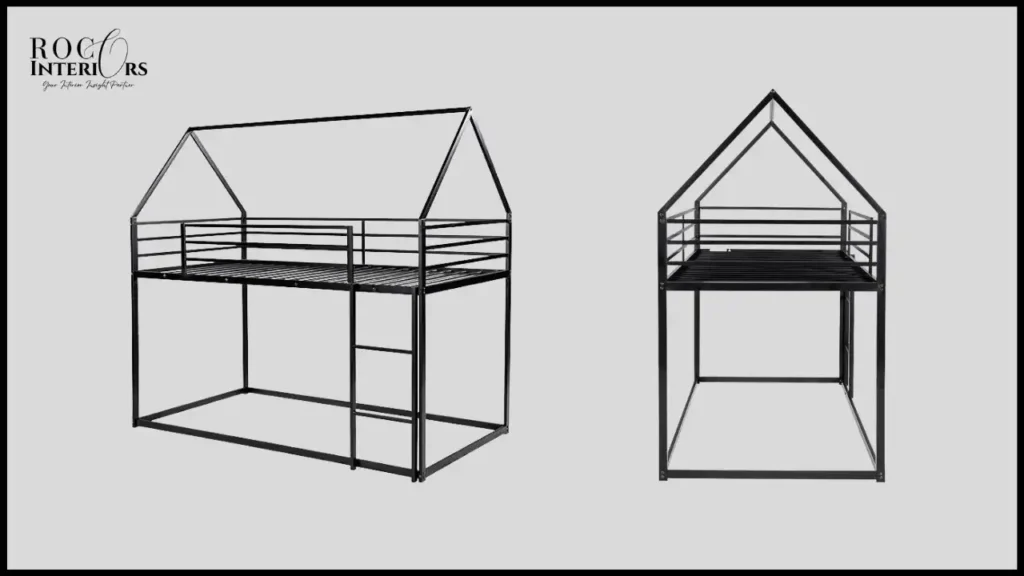 Merax House Design Metal Bunk Bed