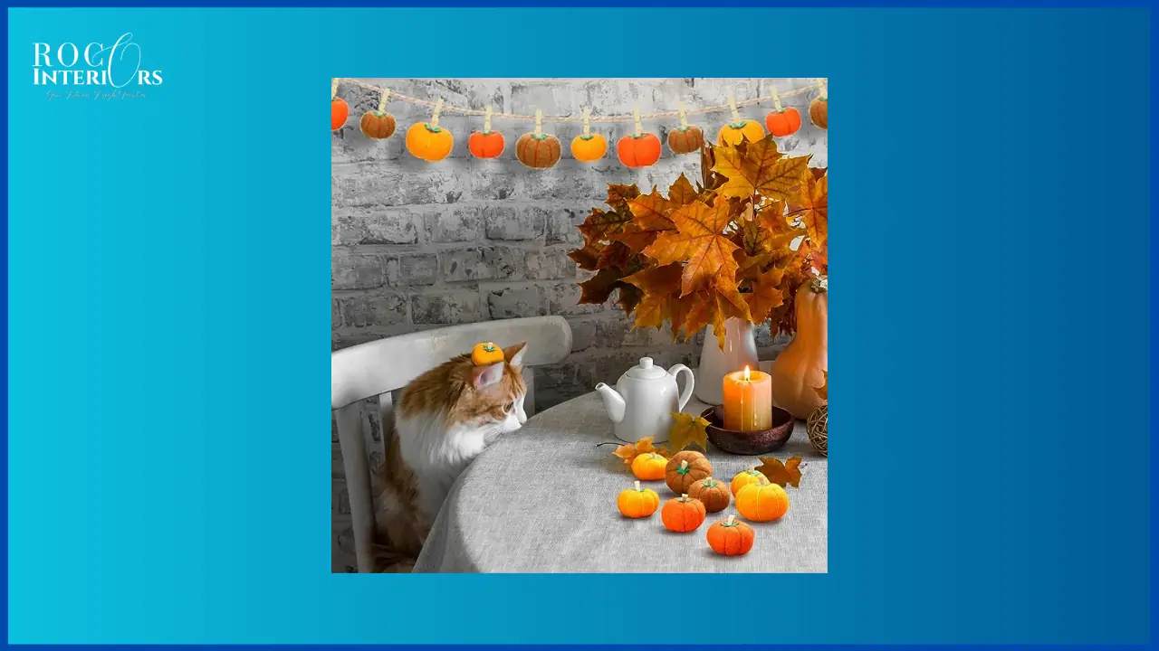 Pumpkin for table centerpieces view